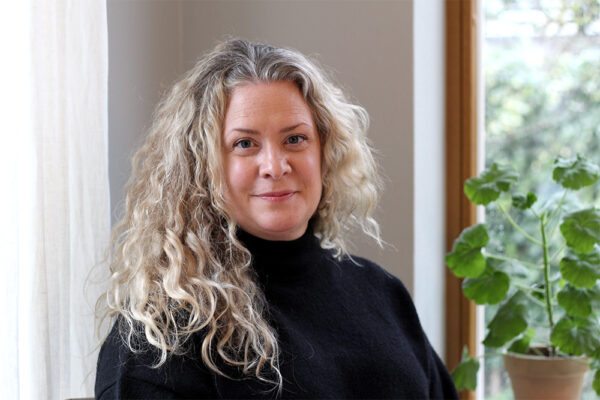 Fotografi på Liva Andersson, medgrundare av Movere terapi